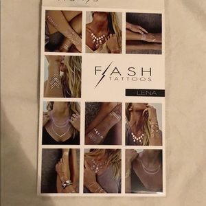 Flash tattoos (gold and silver)